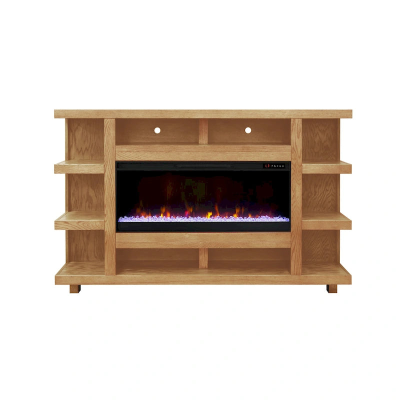 Cheminée Bridgevine Home Laurel Canyon de 183 cm (72 pouces), assemblage minimal