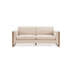 Christopher Knight Home - Canapé 3 places Lily Modern 79 avec pieds en bois massif