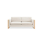 Christopher Knight Home - Canapé 3 places Lily Modern 79 avec pieds en bois massif