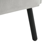 Fauteuil d'appoint élégant à oreilles en velours de Christopher Knight Home