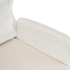 Fauteuil d'appoint élégant à oreilles en velours de Christopher Knight Home