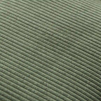 Fauteuil club classique en velours côtelé GDFStudio avec repose-pieds