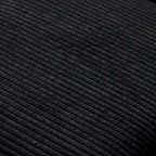 Fauteuil club classique en velours côtelé GDFStudio avec repose-pieds