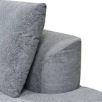 Christopher Knight Home - Ensemble canapé incurvé en mousse Olivia - 116 L