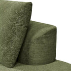 Christopher Knight Home - Ensemble canapé incurvé en mousse Olivia - 116 L