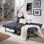 Futon convertible Palatka Full 80 en tissu capitonné par iNSPIRE Q Classic