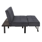 Futon convertible Palatka Full 80 en tissu capitonné par iNSPIRE Q Classic