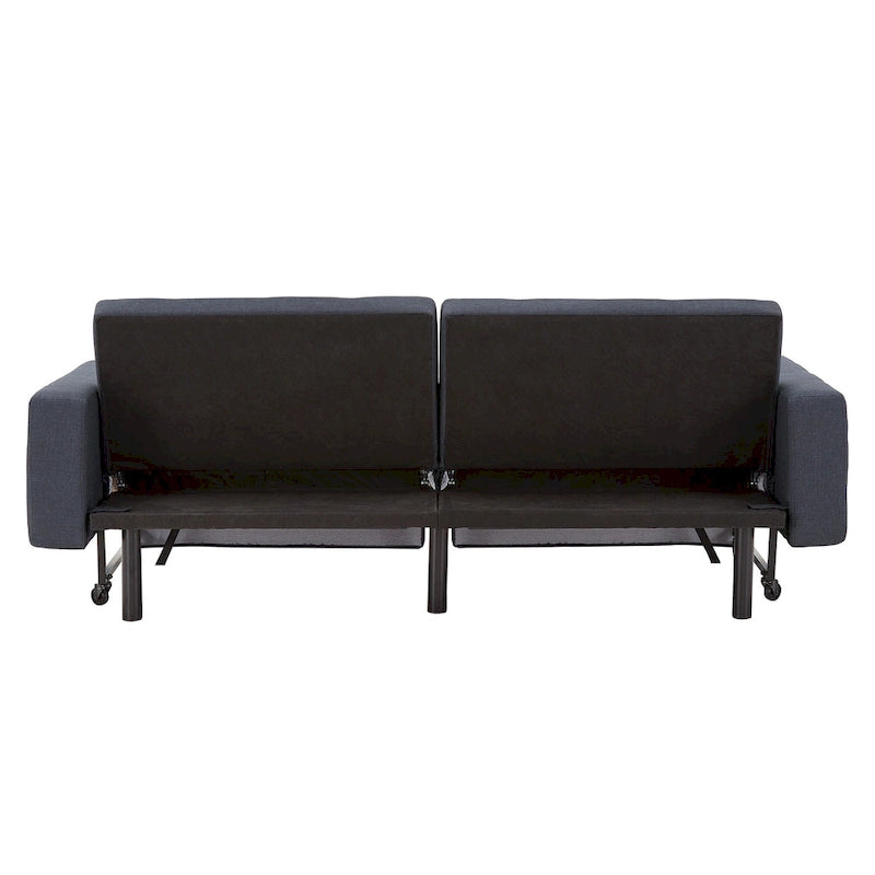 Futon convertible Palatka Full 80 en tissu capitonné par iNSPIRE Q Classic