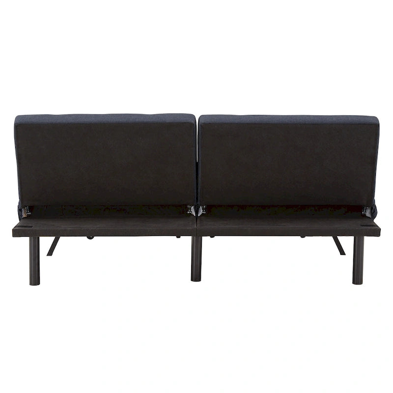 Futon convertible Palatka Full 80 en tissu capitonné par iNSPIRE Q Classic