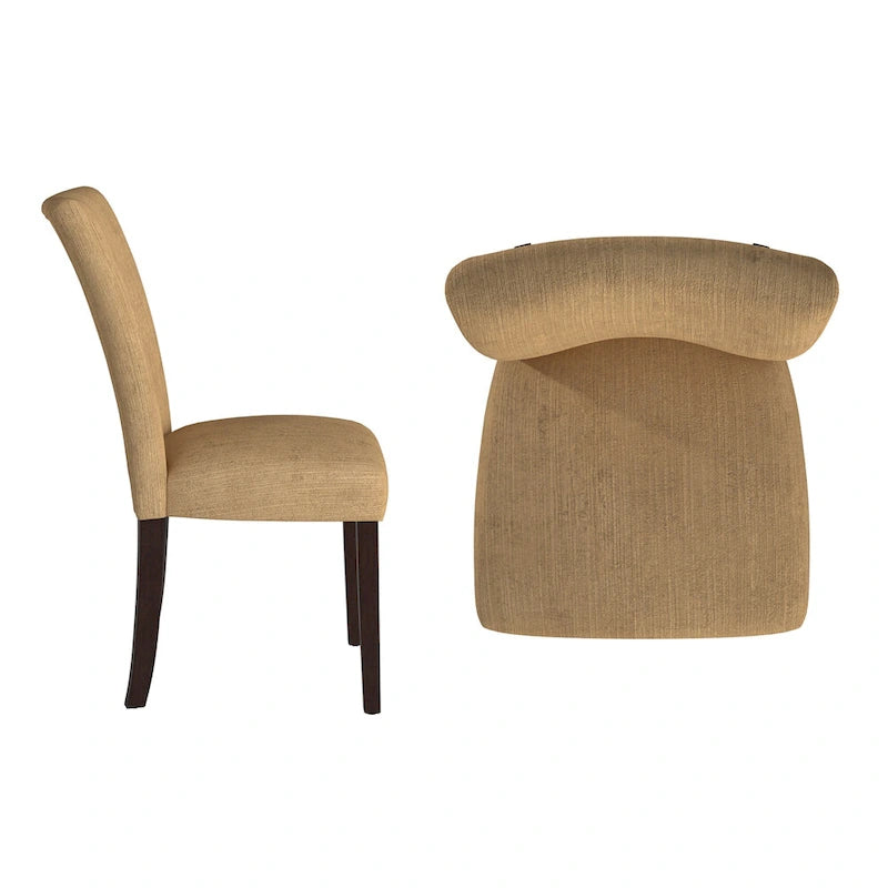Chaises de salle à manger Dinant Chenille Parsons (lot de 2) - Chaise de salle à manger