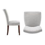 Chaises de salle à manger Dinant Chenille Parsons (lot de 2) - Chaise de salle à manger