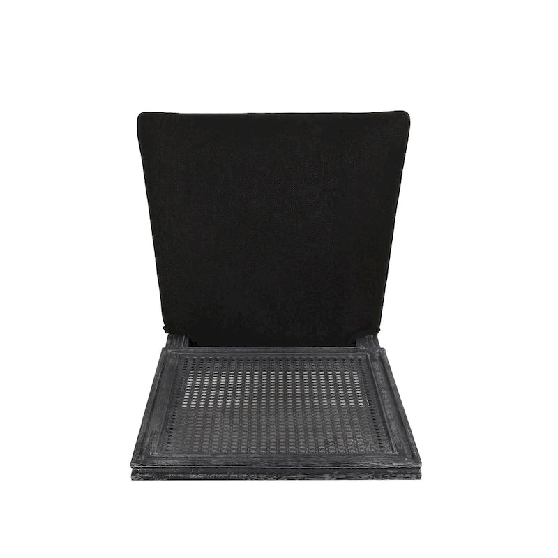 Chaises de salle à manger Regina en bois et rotin (lot de 4) par Christopher Knight Home