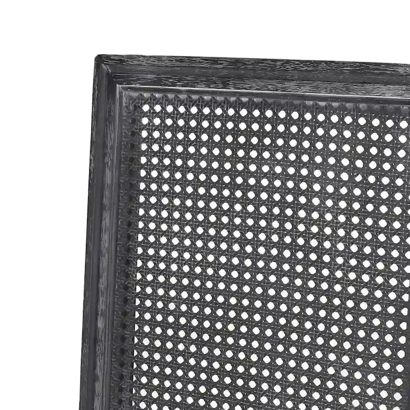 Chaises de salle à manger Regina en bois et rotin (lot de 4) par Christopher Knight Home