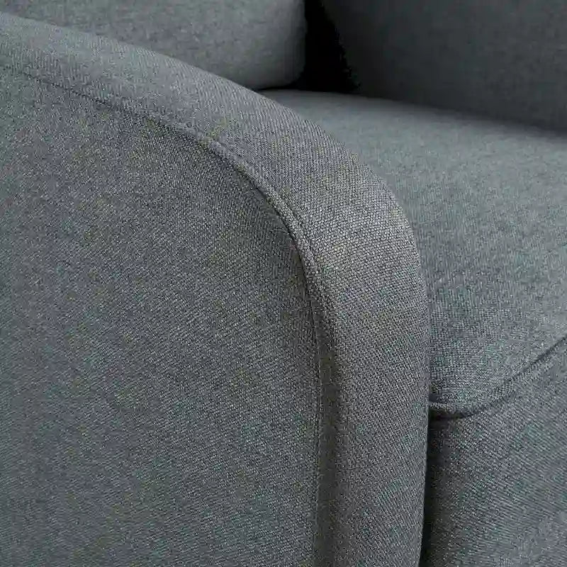 Fauteuil inclinable en tissu capitonné Nievis de Christopher Knight Home