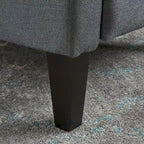 Fauteuil inclinable en tissu capitonné Nievis de Christopher Knight Home