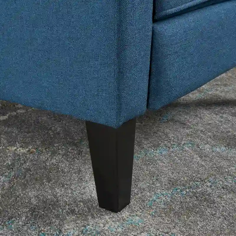 Fauteuil inclinable en tissu capitonné Nievis de Christopher Knight Home