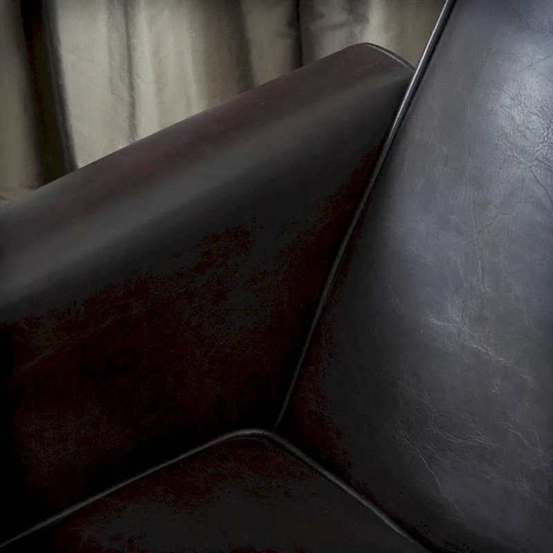 Fauteuil inclinable Darvis en cuir noir reconstitué par Christopher Knight Home