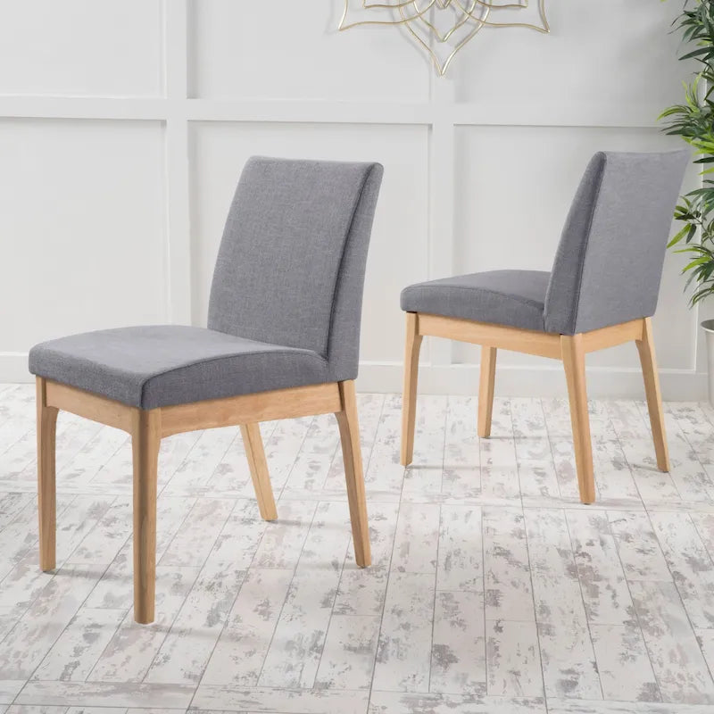 Chaises de salle à manger rembourrées Christopher Knight Home Kwame (lot de 2) - Non disponible
