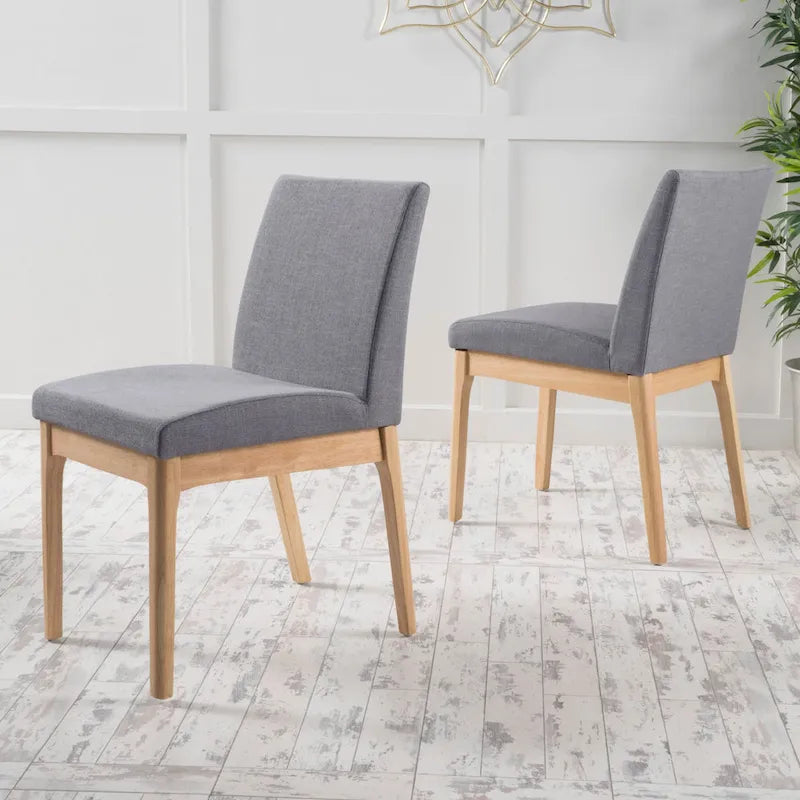 Chaises de salle à manger rembourrées Christopher Knight Home Kwame (lot de 2) - Non disponible
