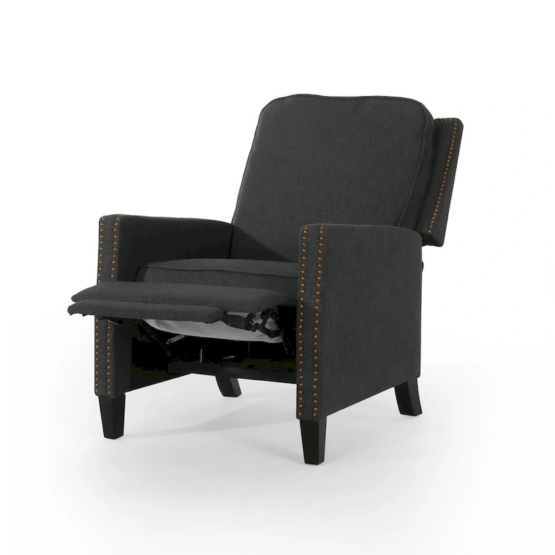 Fauteuil inclinable traditionnel en tissu Cecelia de Christopher Knight Home