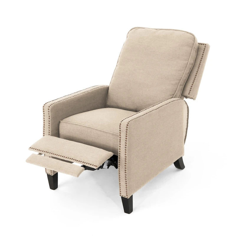 Fauteuil inclinable traditionnel en tissu Cecelia de Christopher Knight Home