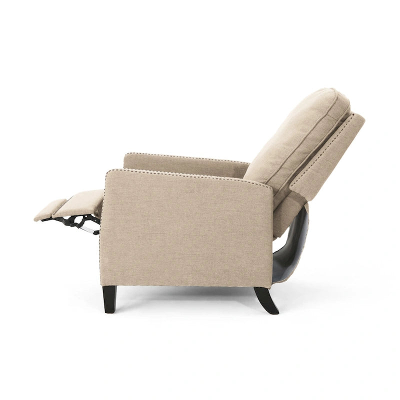Fauteuil inclinable traditionnel en tissu Cecelia de Christopher Knight Home
