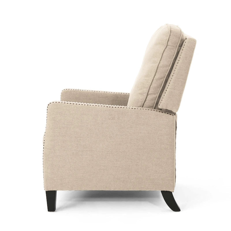 Fauteuil inclinable traditionnel en tissu Cecelia de Christopher Knight Home
