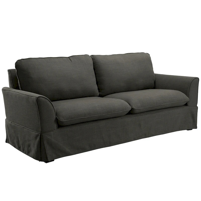 Canapé Nis Casual en tissu, recouvert d'une housse amovible, par Furniture of America