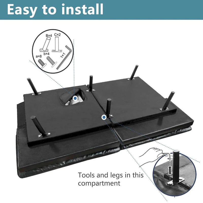 Canapé-lit futon, canapé-lit convertible en similicuir, meuble deux places idéal pour les petits espaces, les chambres d'étudiant ou le salon.