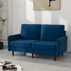 Canapé deux places moderne en velours 56,88 pour salon