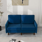 Canapé deux places moderne en velours 56,88 pour salon