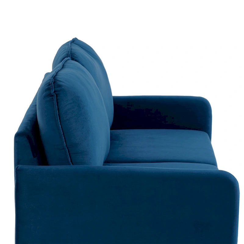 Canapé deux places moderne en velours 56,88 pour salon