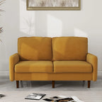 Canapé deux places moderne en velours 56,88 pour salon