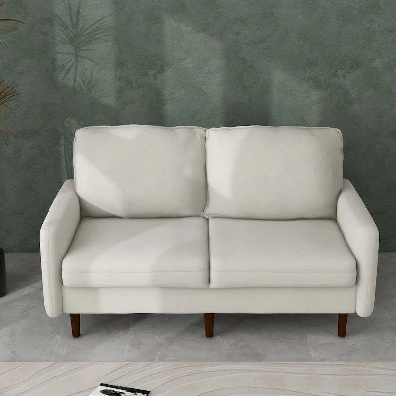 Canapé deux places moderne en velours 56,88 pour salon