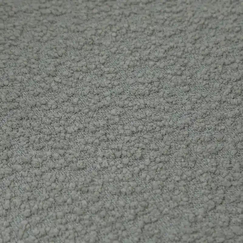 Fauteuil carré rembourré en bouclette KINWELL 28 pouces de large (ensemble de 2)