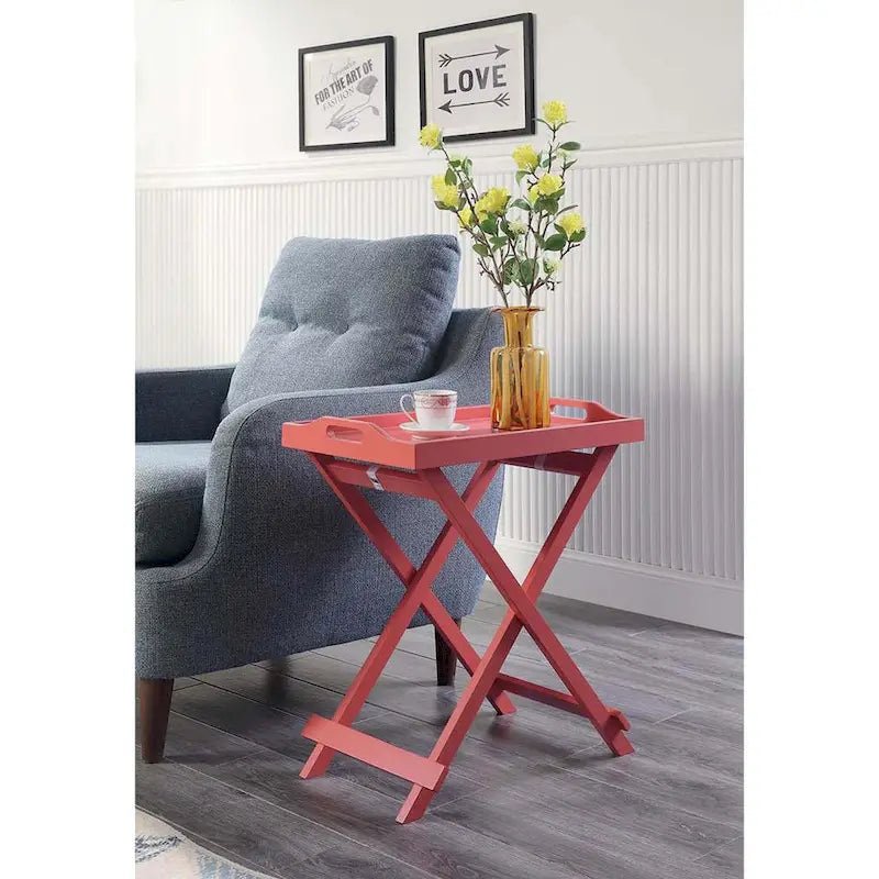 Table à plateau pliante Designs2Go de Convenience Concepts