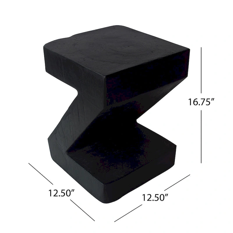 Table d'appoint d'extérieur Max en béton léger de Christopher Knight Home