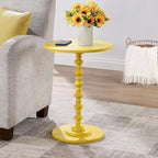 Table ronde à fuseaux Palm Beach de Convenience Concepts