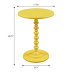 Table ronde à fuseaux Palm Beach de Convenience Concepts