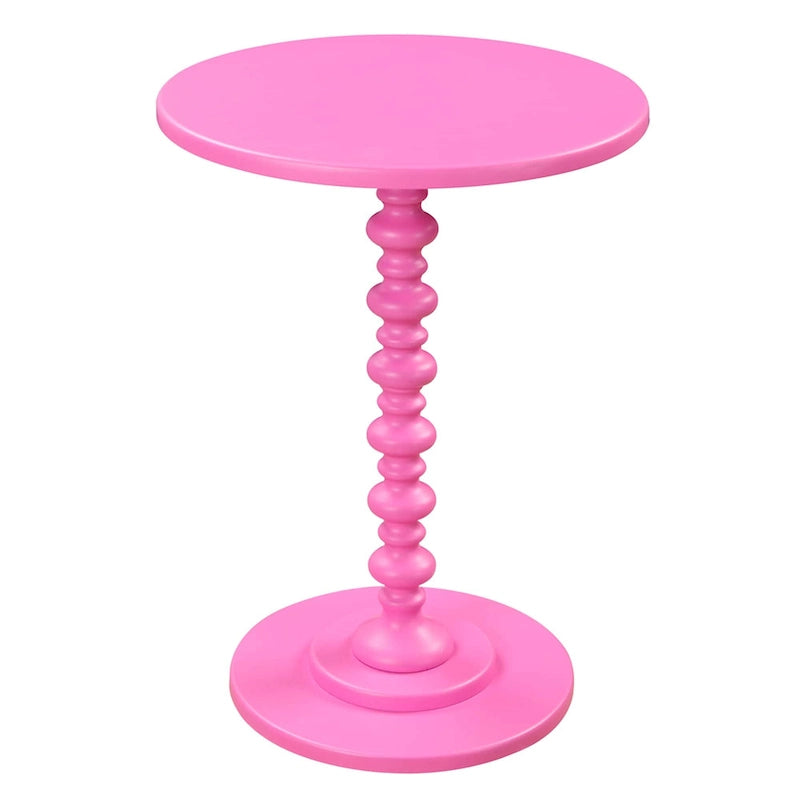 Table ronde à fuseaux Palm Beach de Convenience Concepts