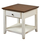 Table d'appoint Simple Living Charleston - 61 cm (H) x 60,3 cm (L) x 60,3 cm (P)