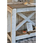 Table console The Gray Barn Clovelly White Combo X-back