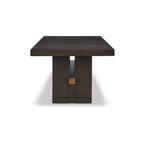 Ensemble de salle à manger 10 pièces marron foncé Signature Design by Ashley Burkhaus