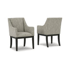 Ensemble de salle à manger 10 pièces marron foncé Signature Design by Ashley Burkhaus