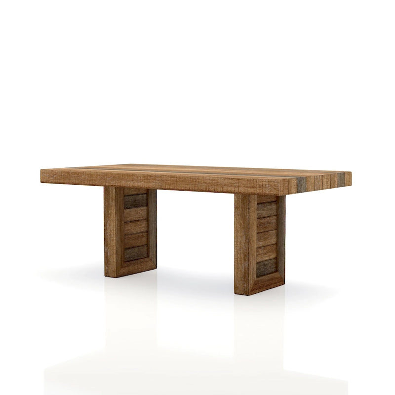 Table de salle à manger rustique Anaisha en bois massif de 173 cm (68 pouces) de Furniture of America