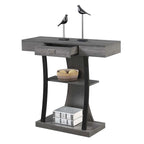 Console Newport Harri à 1 tiroir avec étagères de Convenience Concepts