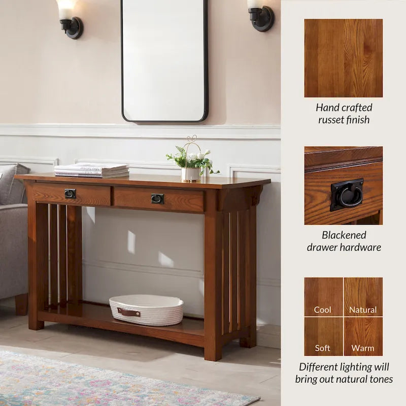 Console Leick Home 8233 Mission pour entrée