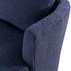 Modern Upholstered Swivel Barrel Chair(Set Of 2)