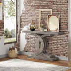 Console, table d'entrée avec pieds géométriques, table basse - 30 cm P x 100 cm L x 80 cm H