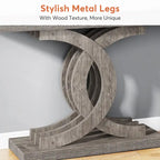 Console, table d'entrée avec pieds géométriques, table basse - 30 cm P x 100 cm L x 80 cm H